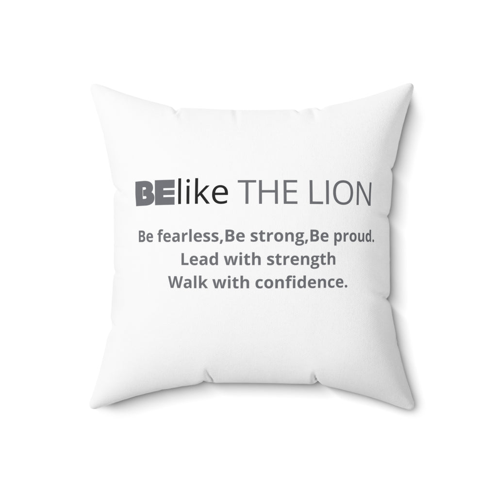 Decorative lion pillow gift for animal lovers