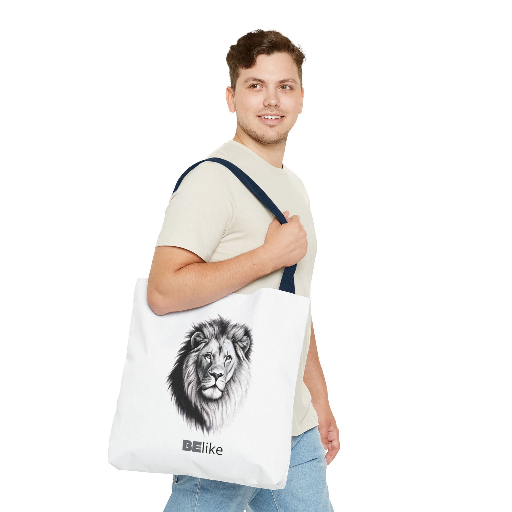 inspirational lion illustration BElike.sore