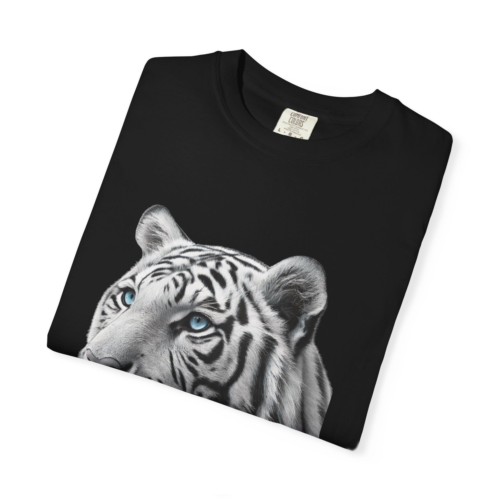 Empowering white tiger animal symbolism shirt
