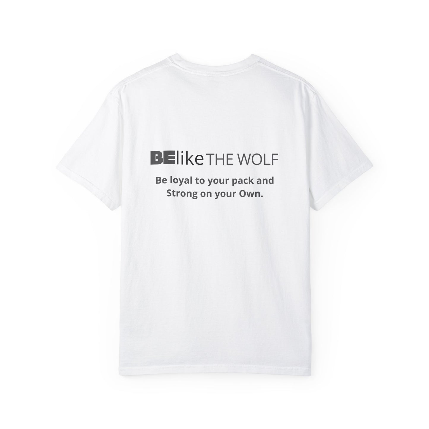 Inspirational Wolf Quote White T-Shirt – BElike.store