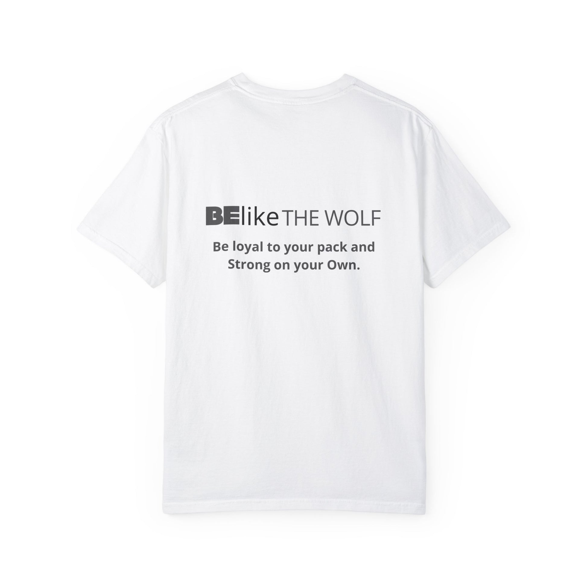Inspirational Wolf Quote White T-Shirt – BElike.store