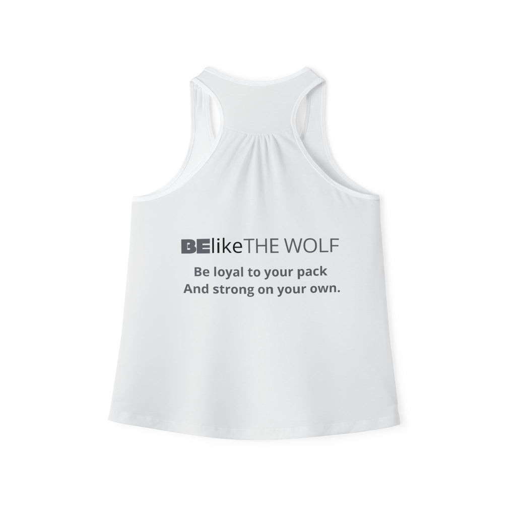 Inspirational Wolf Quote Tank Top for Women